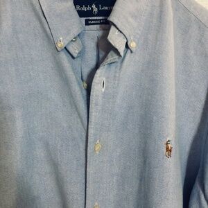Ralph Lauren Men’s Polo button up casual shirt excellent condition